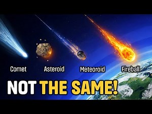 Comets, Asteroids, Meteors & Meteorites Explained | Space Animation (updated version)