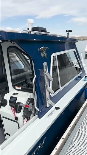 NEW Duckworth 26 Pacific Pro with full Alaskan Bulkhead #fishingboat #aluminumboat