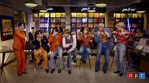 BTS Perform With Studio Live Band for NPR's 'Tiny Desk Concert'