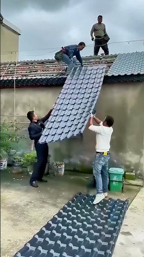 Genius Synchronization for Tile Installation, Can't Help But Admire!