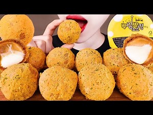 ASMR BBURINKLE CHEESE BALLS 뿌링클치즈볼 EATING SOUNDS MUKBANG먹방