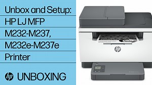 HP LaserJet MFP M234sdne Printer Setup | HP® Support