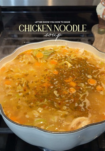 chicken noodle soup for today’s dinner 😋 #chickennoodlesoup #soup #howto #recipes #dinnerrecipes #ideas #soupseason #foodie #foryoupage