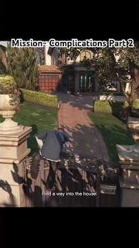 Sneaking into the mansion! 🥷🏘️ #gta #gtav