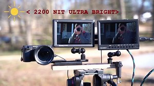 Use it today for the first time and it's very BRIGHT, love FEELWORLD new FW279 7 inch ultra bright 2200nit. Best budget ultra bright monitor. With a full HD IPS panel, super bright you will amazed by such clearly under direct sunlight, even no need sunhood, you can see how it display compare with the camera built in monitor, make sure focus what you are shooting. Buy Now: FW279 with 4K HDMI: 259.99USD http://bit.ly/feelworld-fw279 FW279S with 3G-SDI, 4K HDMI: 339.99USD http://bit.ly/feelworld-fw