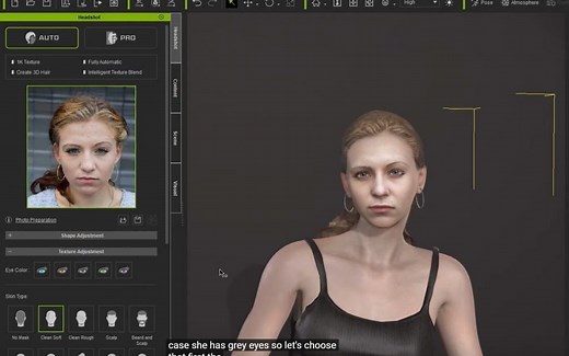Charactor Creator 3.2 和 HeadShot的安装及简单照片转三维教程