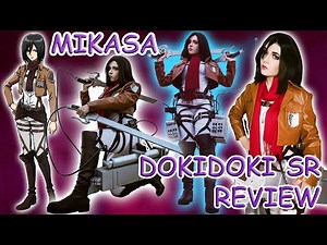 Attack on titan costume review | DokiDoki SR | Mikasa Ackerman cosplay