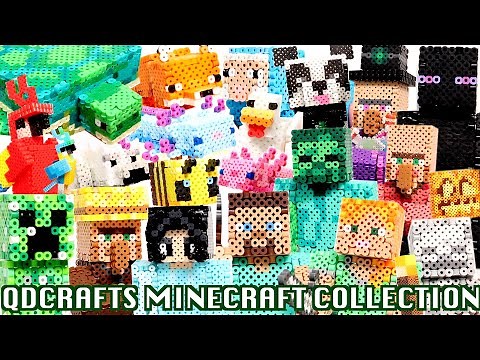 Every Minecraft Mob I Made Using Perler Beads!