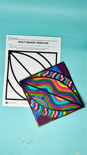 20K views · 116 reactions | Help out your future art teacher self by doing an activity at the end of the school year that you can use for displays as you head back to school! It's a win-win; you have ways to keep your students engaged now and will have already prepped for the next school year. Discover 16 activity ideas here: https://artofed.info/4k7gjYl Find the free quilt template here: https://artofed.info/434Cis7 | The Art of Education | Facebook