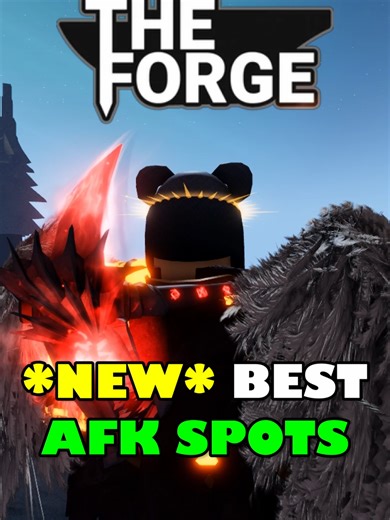 *NEW* Best AFK Spots in the forge ❗❗#robloxfyp #roblox #forge #theforge #robloxtheforge