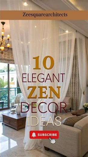 Zen Décor Ideas | Calm, Minimal & Mindful Interiors (2026) #shorts #design