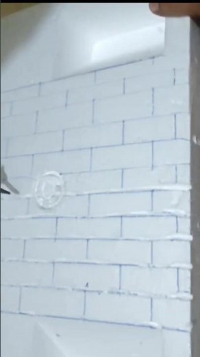 "DIY Realistic Brick Texture Using Thermocol | Easy Step-by-Step Guide