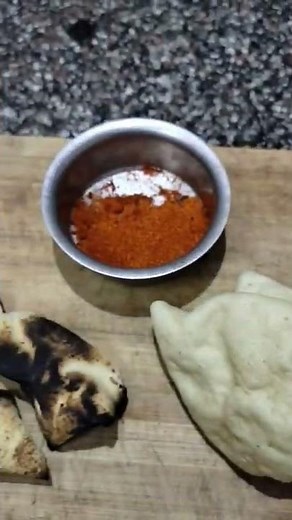 sutta appalam சுட்ட அப்பளம் masala papad #masalapapad #suttaappalam #shorts #indianfood #appalam