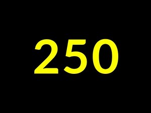 250 Seconds Countdown Timer With Sound Effect