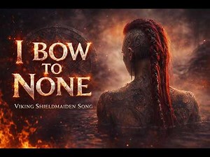 I BOW TO NONE | Viking Shieldmaiden Song (Nordic Folk / Pagan Metal)