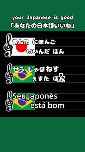 【あなたの日本語いいね】#ポルトガル語#portuguese#覚え歌#接客#shorts