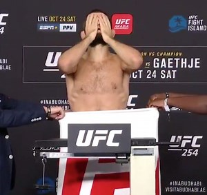 UFC 254: Khabib makes weight during controversial weigh-in