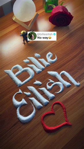 Subscribe and I'll write your name♥️🎁#billieeilish #sandcalligraphy #asmr #art #relax