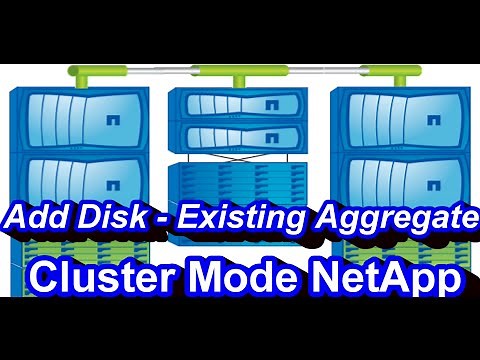 How To Add Disk In Existing Aggregate NetApp Cluster Mode