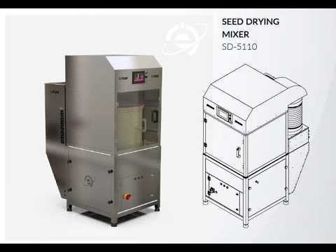 SD-5110 Seed Drying Mixer by Esde Machinery
