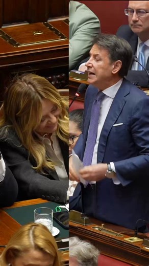 DA APPLAUSI GRANDISSIMO, IMMENSO PRESIDENTE Giuseppe Conte! UN GIGANTE! ECCELLENTE, STRAORDINARIO LEADER di INARRIVABILE spessore morale, culturale e politico. LEADER più amato dai giovani e più amato d'Italia.Meloni, arrogante maleducata (male-educata) incapace che si sente al di sopra di tutto e tutti perché è presidente del consiglio: la vergogna dell'Italia che fa le macchiette in Parlamento!L'UNICO che mette Meloni davanti ai suoi fallimenti e alla sfacciataggine di dire che predilige l'int