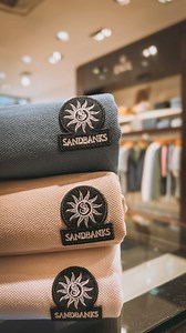 Did you know we stock Sandbanks? 🌊 Luxury meets sustainability. ♻️ Sandbanks is premium menswear and is crafted from recycled ocean plastics. Join the wave of change. 🌍 #Sandbanks #SustainableFashion #Menswear #Excel | Excel Clothing