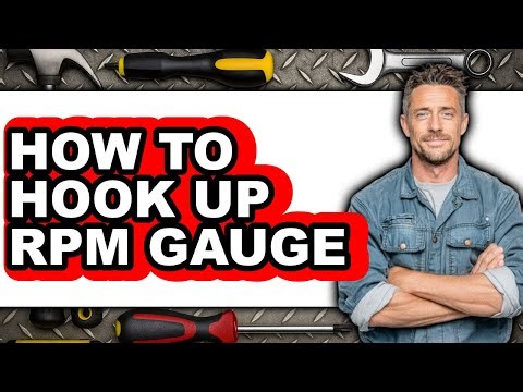 How to Hook Up Rpm Gauge (easy Method)