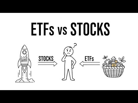ETFs vs Stocks Explained | Which Is Better for Beginners?
