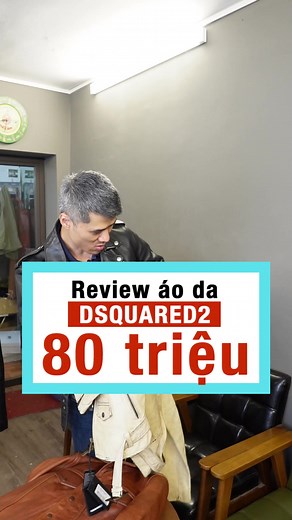 71K views · 369 reactions | Review áo da DSQUARED2 80 củ khoai lang #gazano #phongdinh | Phong Đinh | Facebook