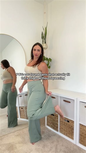 These OQQ wide leg yoga pants are comfy enough for lounging but chic enough to wear out