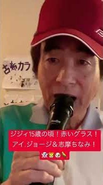 赤いグラス (アイ ジョージ＆志摩ちなみ) #カラオケ