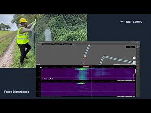 Sensonic Fence Disturbance Detection