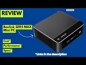 Beelink SER5 MAX Mini PC Review 2025 Ryzen 7 6800H, 32GB RAM, 1TB SSD, 4K Triple Display Powerhouse