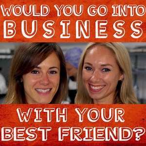 28K views · 95 reactions | Would you go into business with your best friend?  Stephanie and Kristina are joint CEOs of London-based catering company Pollen and Grace. | BBC News Stories | Facebook
