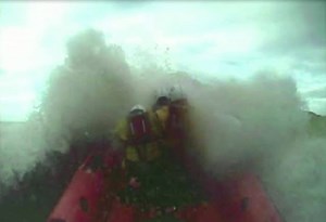 52K views · 1.1K reactions | Crashing waves didn't put Aberystwyth volunteers off training recently. Although winter is here and it's generally a little quieter for our crews they still continue to train in all weathers. You'll see from the onboard camera that visibility in these conditions can be challenging. If you are visiting the coast in stormy weathers, please take care and if you see someone in difficulty dial 999 or 112 and ask for the Coastguard. | RNLI | Facebook