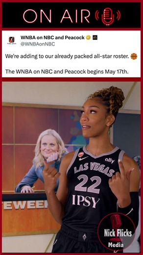 A’ja Wilson, Sabrina Ionescu & Paige Bueckers Star In New Ad For WNBA’s Return To NBC Sports!