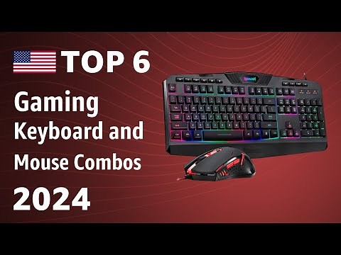 TOP-6. Best Gaming Keyboard and Mouse Combos 2024