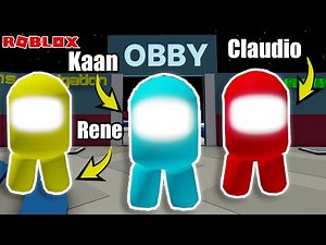 1. MAL OBBY MIT RENE & CLAUDIO ZOCKEN! Aus Among Us entkommen! [Roblox Deutsch]