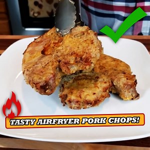 This Airfryer Pork Chops Recipe Might Be a Game-Changer! | Smokin' and Grillin' with AB