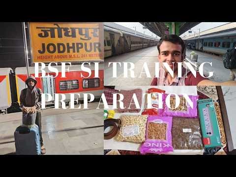 BSF SI Training Preparation | My Journey Begins | BSF STC JODHPUR