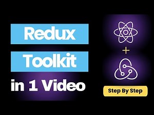 Redux Toolkit Crash Course | Learn Redux Toolkit in 1 Video | Full Tutorial | Redux Toolkit Project