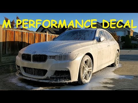 BMW M PERFORMANCE SIDE SILL DECAL INSTALL GUIDE (SIMPLE)