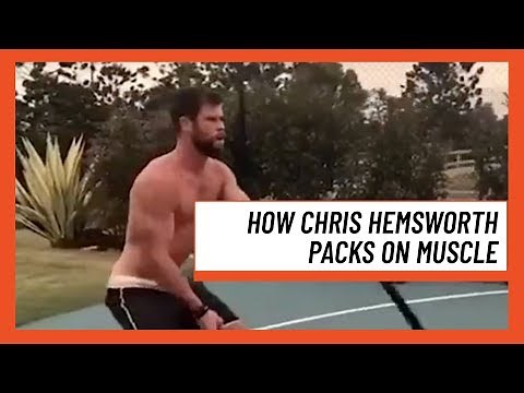 How Chris Hemsworth Packs On Muscle | Men's Health UK