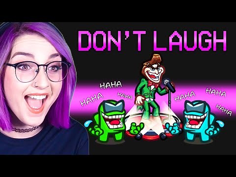 Playing the *NEW* TRY NOT TO LAUGH MOD in Among Us!