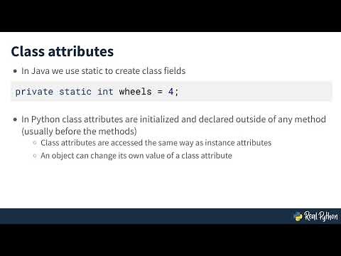 Object-Oriented Programming in Python Compared to Java