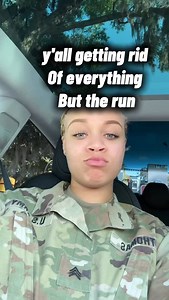 1.3K views · 187 reactions | The Army will change the whole PT test… but won’t change the one thing we actually ask for  Like why we still running? Y’all switching everything except that. Be so for real. #AshX” #ArmyLife #PTTestStruggles #ACFTDrama #MilitaryHumor #StillRunning #YallHearUsOrNah #AshX #ServiceLife #ArmyStrongButTired | Kayla Thomas | Facebook