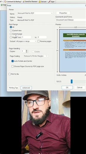 Print PDF Odd & Even Pages Easily | Complete Tutorial #excel #spreadsheetmagic #exceltips
