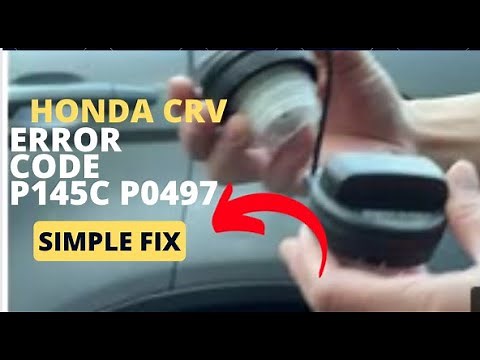 How fix check fuel cap error codes P145C and P0497