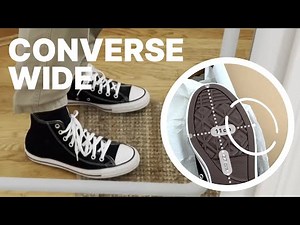 Converse Wide Width Sizing