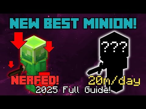 The Best Minion Setup! (READ PINNED COMMENT) | Hypixel Skyblock